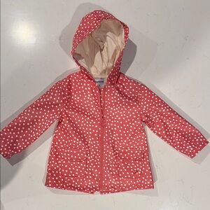 Mayoral Polka Dot Hooded Rain Jacket (18M)